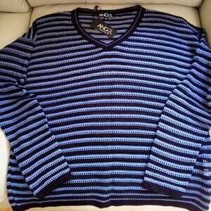 Angel Sheer Striped Sweater NWT